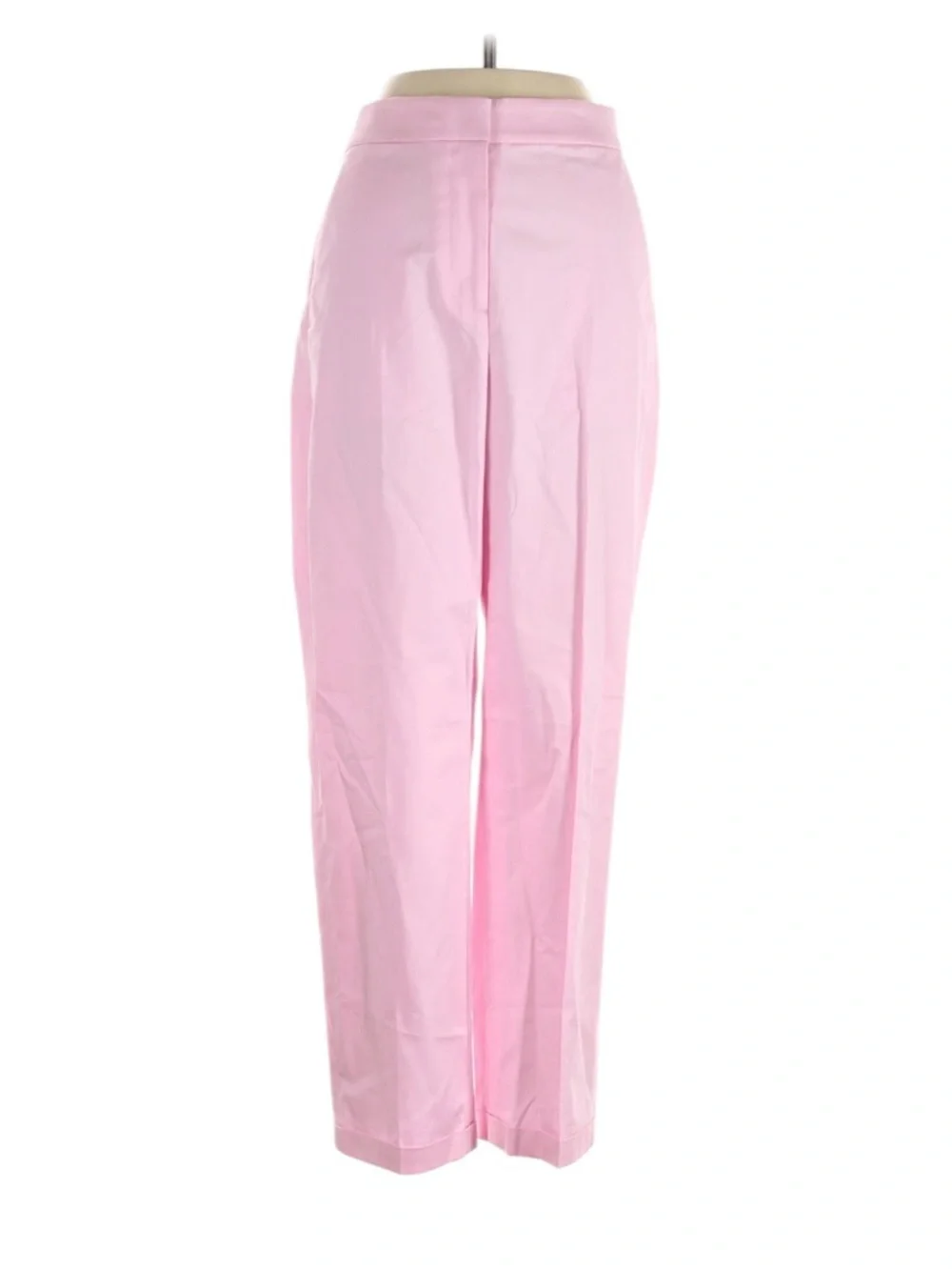 J. Crew Kate Cuffed Straight Leg Pants in Lightweight Chino Size 4 Pink NWT - Picture 3 of 13